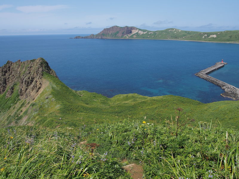 A view from Rebun Island, Hokkaido, Japan